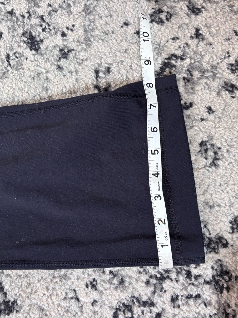 lululemon athletica Black Petite Short Flared Leggings Crossover size 4 - Picture 6 of 8